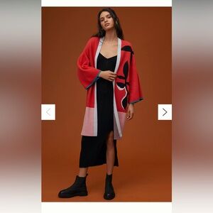 Women’s Laetitia Rouget Botanical Kimono Cardigan for Anthropologie, one size